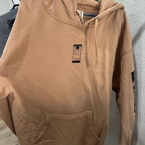 Tan Hoodie Sweater